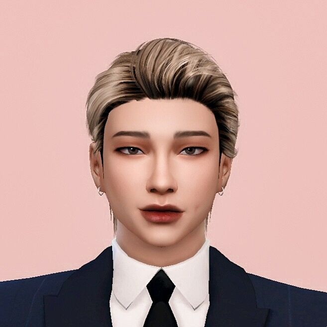 sims 4 cc the bts kim namjoon male by hedennychen 4