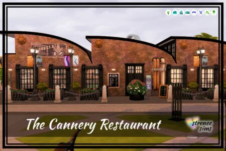 The Cannery Restaurant Sims 4 CC