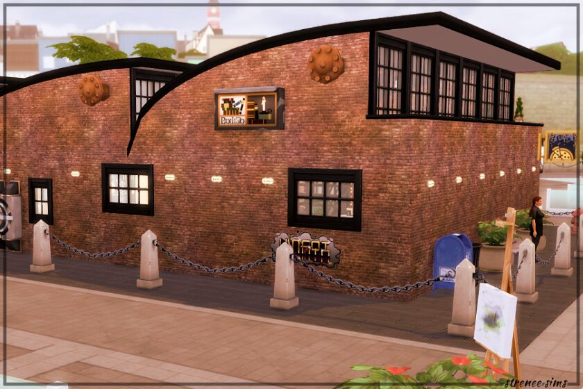 sims 4 cc the cannery restaurant 5