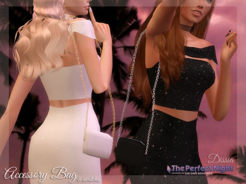 The Perfect Night – Accessory BAG By Dissia Sims 4 CC