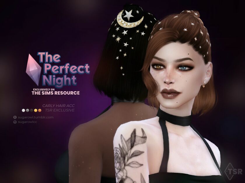 The Perfect Night | Carly Hair ACC Sims 4 CC