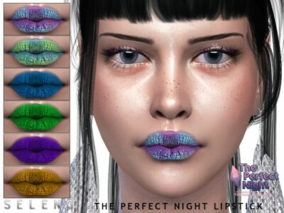 The Perfect Night Lipstick By Seleng Sims 4 CC