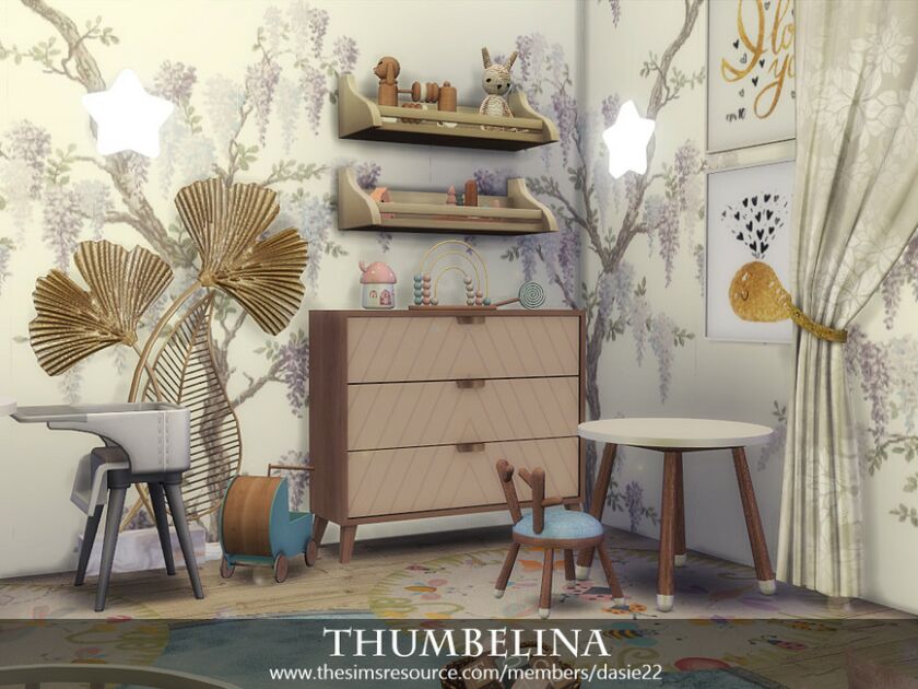 sims 4 cc thumbelina by dasie2 3