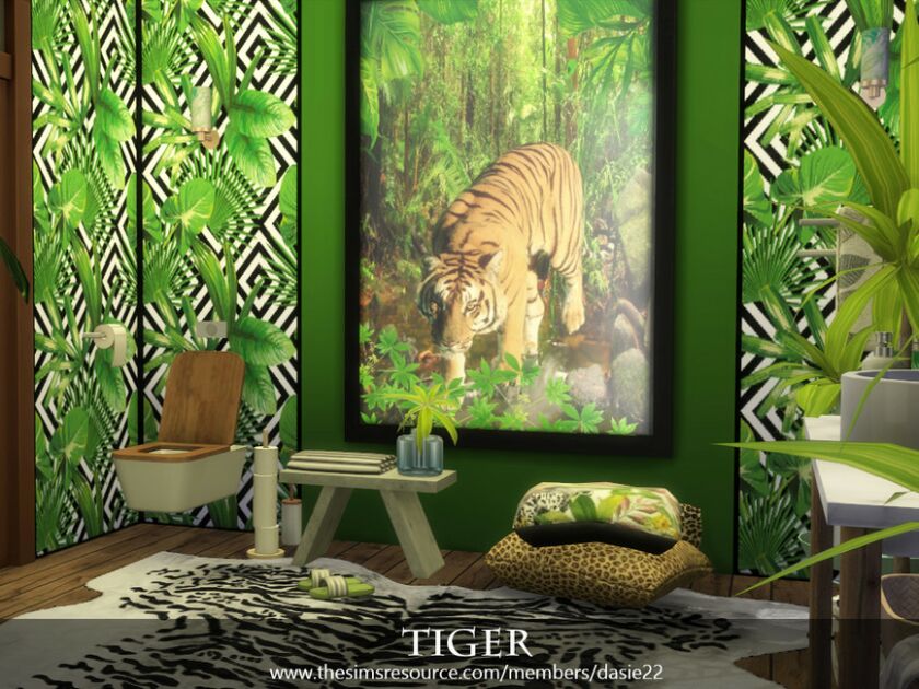 sims 4 cc tiger by dasie2 4