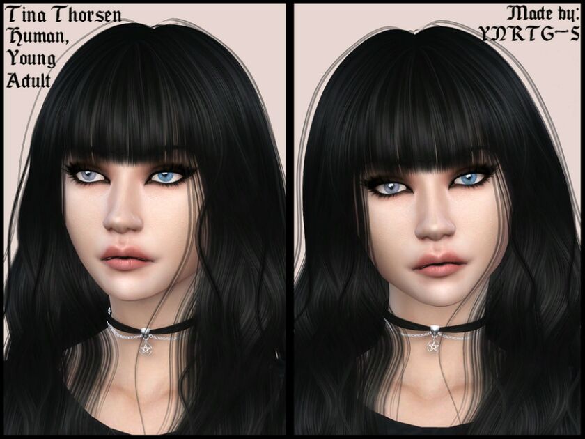 Tina Thorsen By Ynrtg-S Sims 4 CC