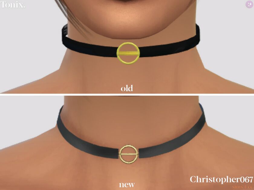 sims 4 cc tonix choker christopher067 updated by christopher067 4