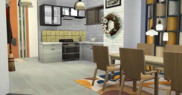 sims 4 cc town house by oldbox at all 4 sims 2