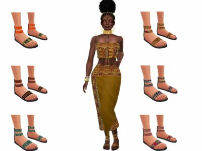 Traditional Shoes Recolor By Trudieopp Sims 4 CC