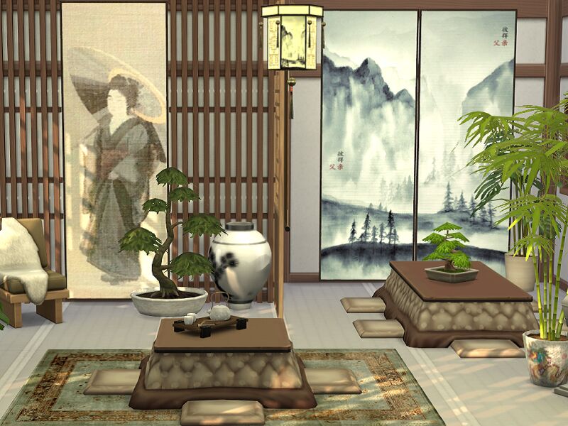 sims 4 cc traditional tea room cc needed by flubs79 3