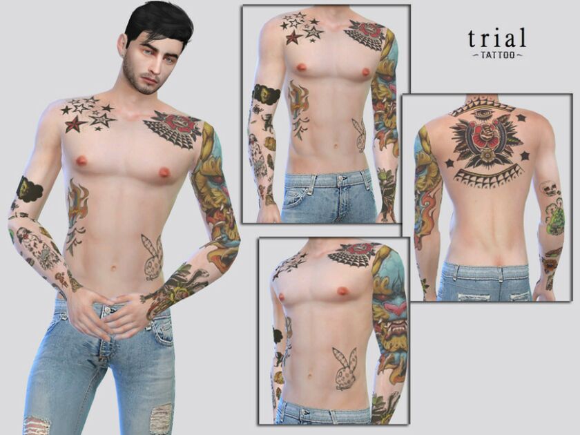 Trial Tattoo By Mclaynesims Sims 4 CC