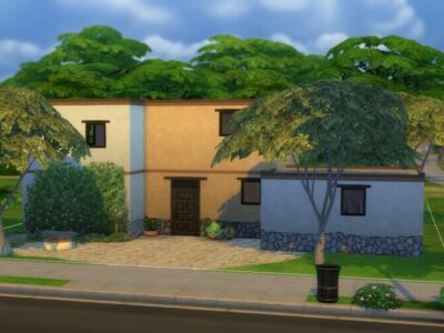 Troia House Sims 4 CC