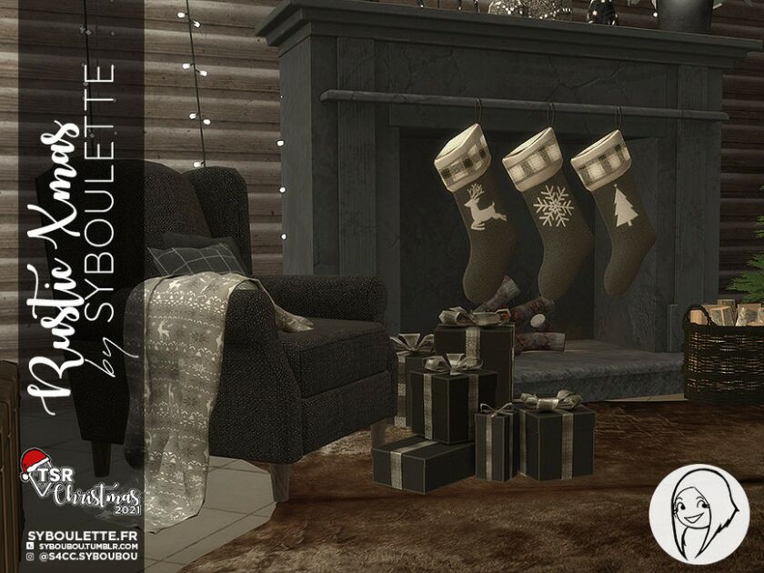 sims 4 cc tsr christmas 2021 rustic xmas part 2 decorations by syboubou 6