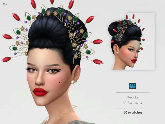 Ulika Tiara RC Sims 4 CC