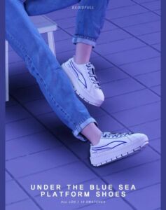 Under The Blue SEA Platform Shoes Sims 4 CC