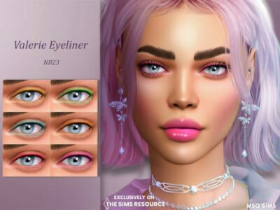 Valerie Eyeliner By Msqsims Sims 4 CC