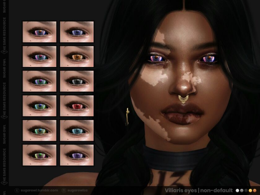 Viliaris Eyes Non-Default | Simblreen 2021 Sims 4 CC