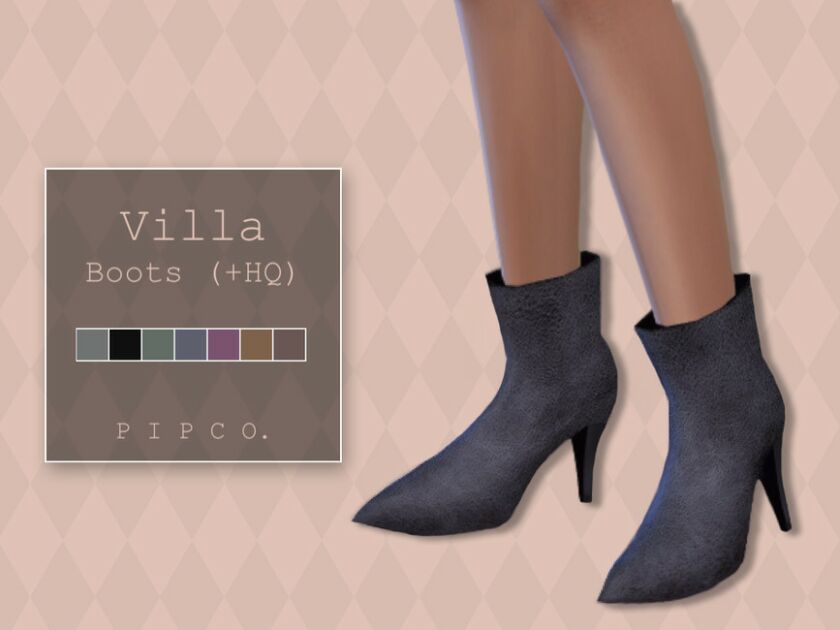 Villa Boots Sims 4 CC