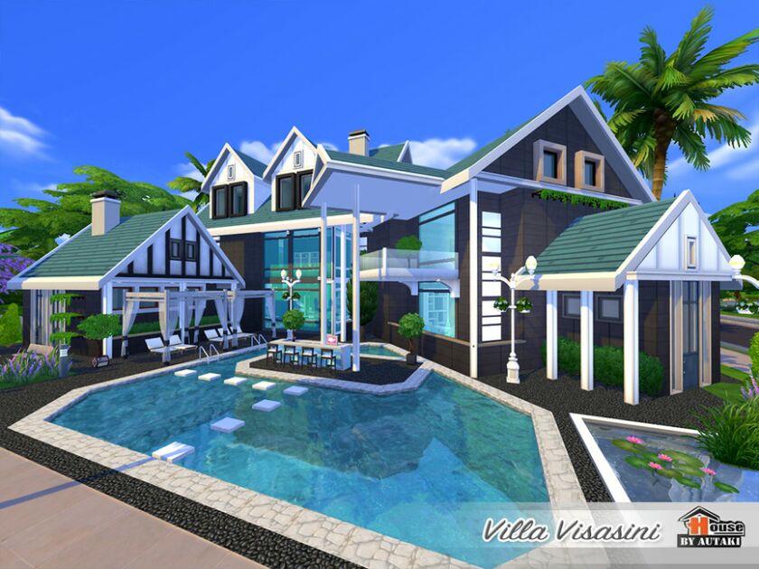 sims 4 cc villa visasini nocc by autaki 3