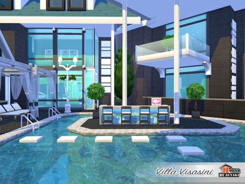 sims 4 cc villa visasini nocc by autaki 4