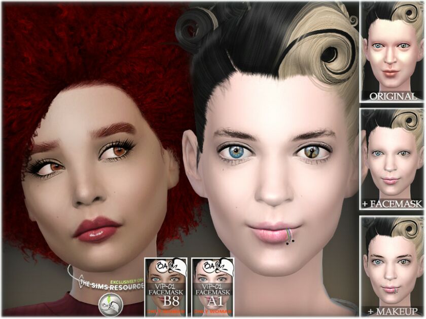 sims 4 cc vip 01 facemask by bakalia 3