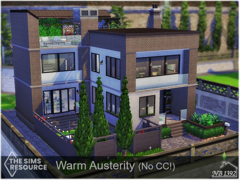 Warm Austerity (NO CC!) By Nobody1392 Sims 4 CC