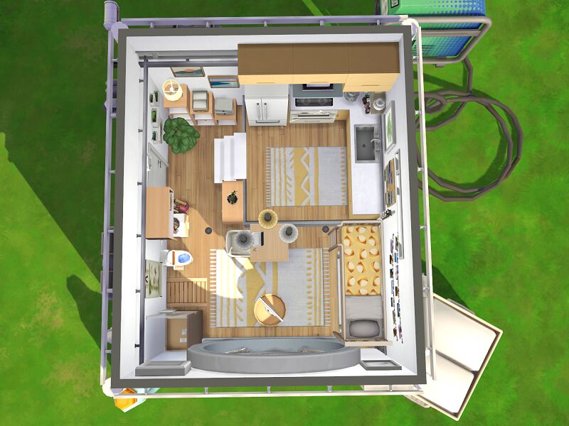 sims 4 cc washing machine house no cc by flubs79 3