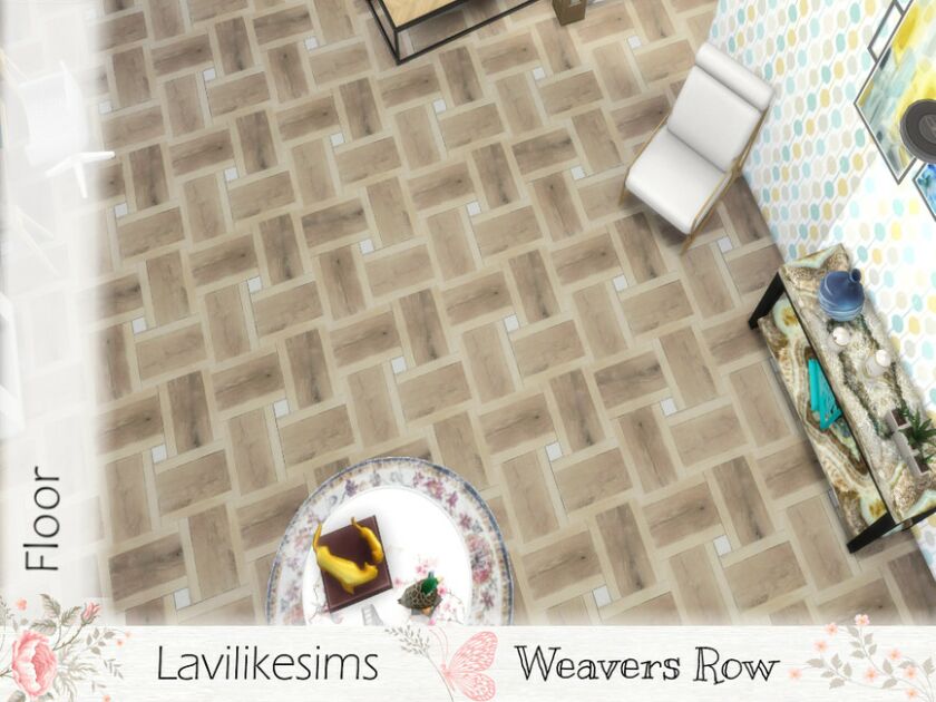 Weavers ROW By Lavilikesims Sims 4 CC