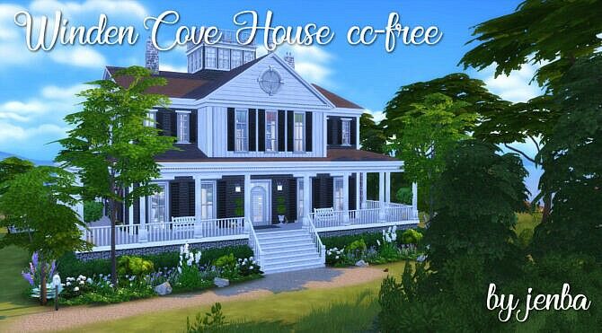 Winden Cove House Sims 4 CC