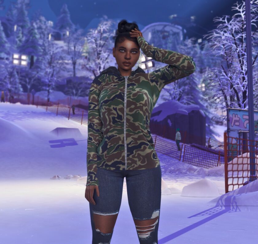 Winter FUR Hooded Coats By Simmerkate Sims 4 CC