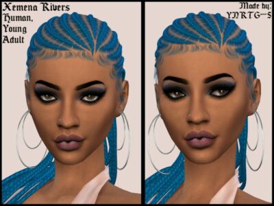 Xemena Rivers By Ynrtg-S Sims 4 CC