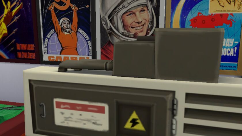 sims 4 cc yuri gagarin poster comrade yuri 3