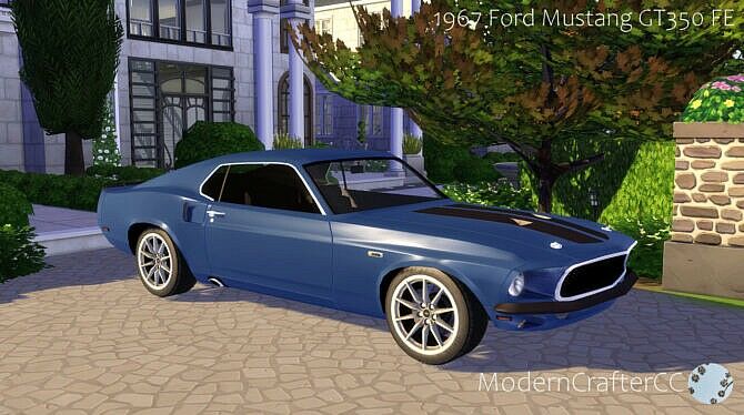 1967 Ford Mustang GT350 FE Sims 4 CC