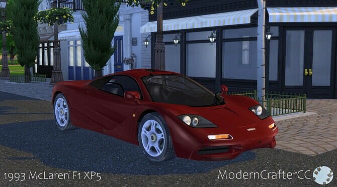 1993 Mclaren F1 XP5 Sims 4 CC