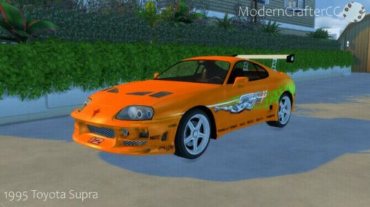 1995 Toyota Supra Sims 4 CC