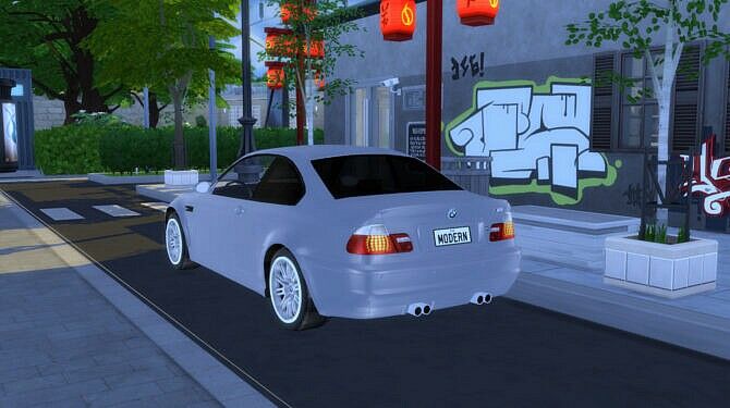 sims 4 cc 2005 bmw m3 e46 2