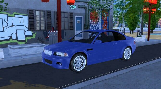 sims 4 cc 2005 bmw m3 e46 4