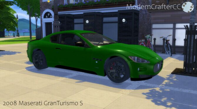 2008 Maserati Granturismo S Sims 4 CC