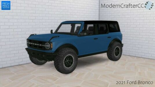 2021 Ford Bronco Sims 4 CC