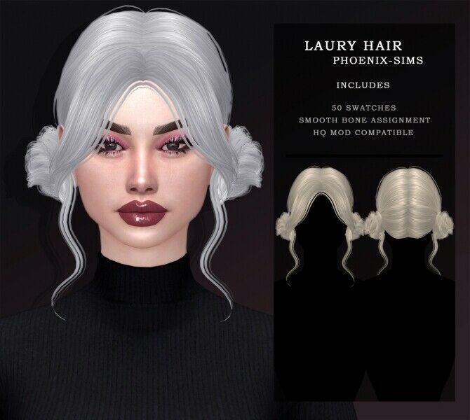 sims 4 cc 6 new hairs at phoenix sims by phoenix sims 3