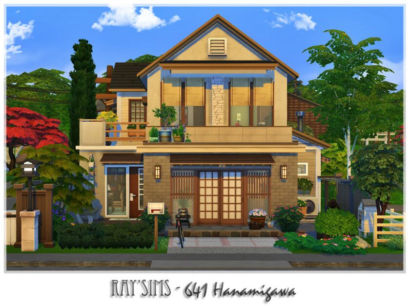 641 Hanamigawa Sims 4 CC