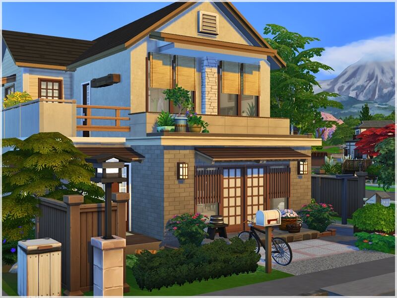 sims 4 cc 641 hanamigawa 2