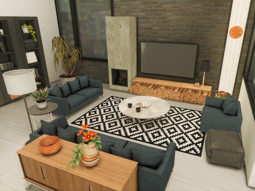 sims 4 cc 930 medina studios living dining tsr only cc by xogerardine 3