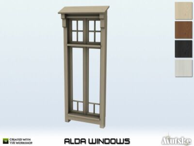 Alda Window Middle 1×1 By Mutske Sims 4 CC