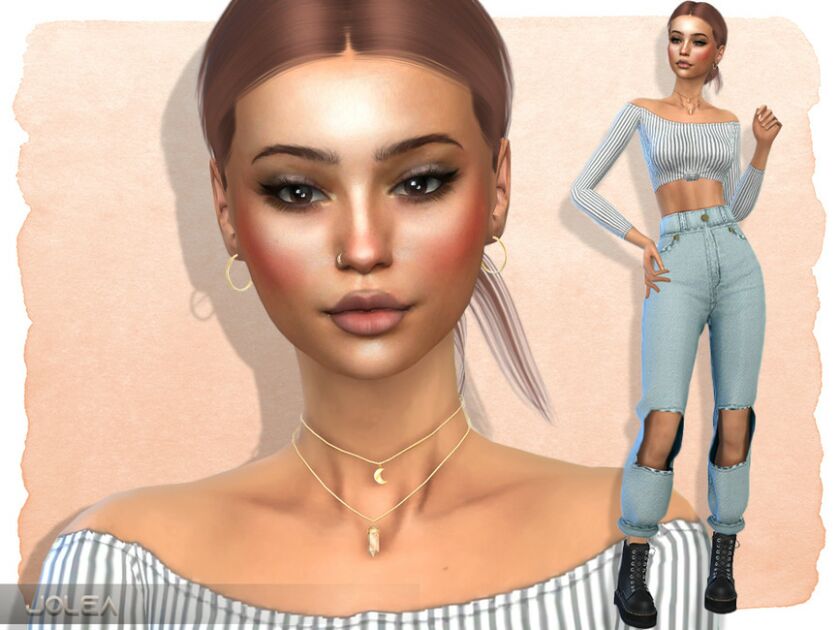 Alyssa Cohen By Jolea Sims 4 CC