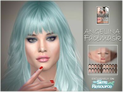 Angelina Facemask By Bakalia Sims 4 CC