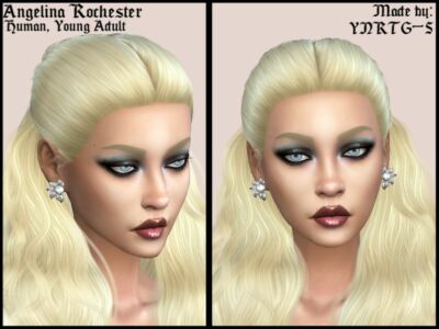 Angelina Rochester By Ynrtg-S Sims 4 CC