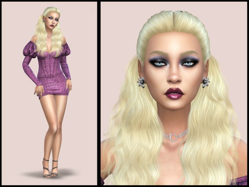 sims 4 cc angelina rochester by ynrtg s 4