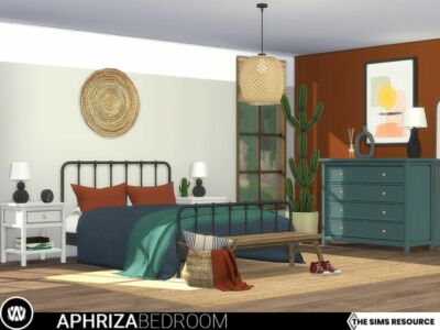 Aphriza Bedroom By Wondymoon Sims 4 CC