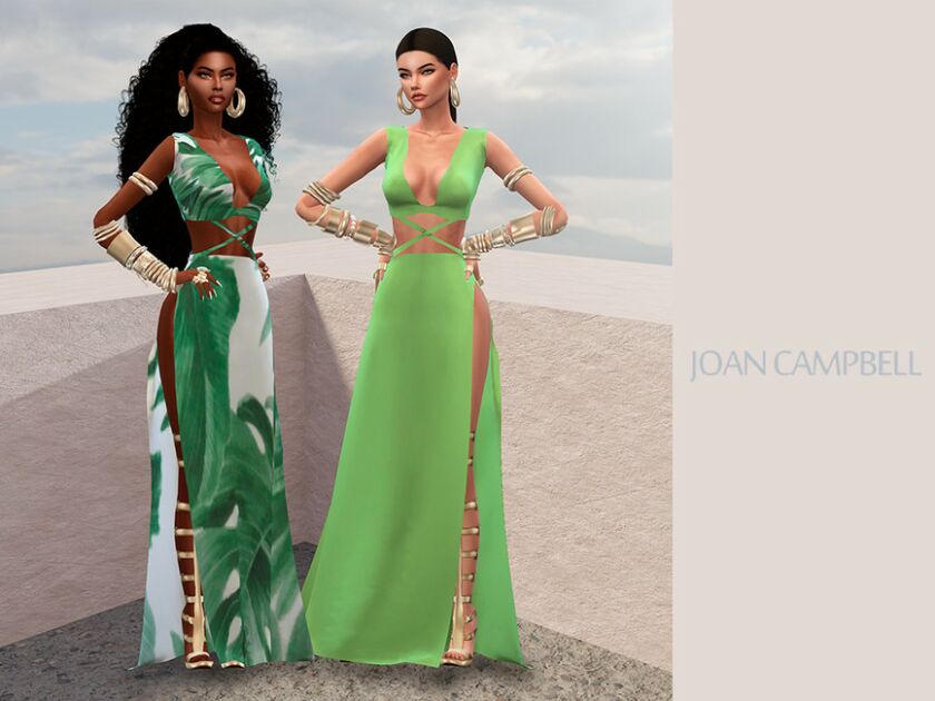 Ariadna Dress Sims 4 CC