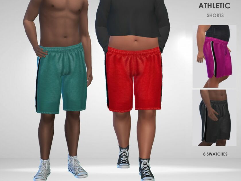 Athletic Shorts By Puresim Sims 4 CC